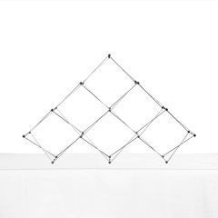 Grid Table Top Pop Up Display Frame