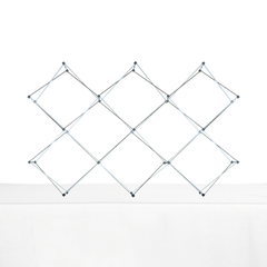 Grid Table Top Pop Up Display Frame