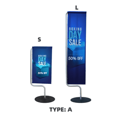 Monopode Flag Display Kit