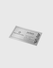 Load image into Gallery viewer, Metallic Silver Business Card
